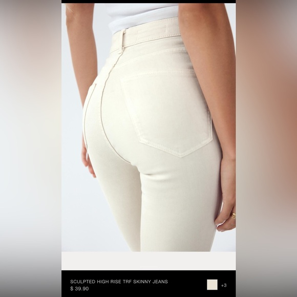 Zara high rise ankle sculpt jeans - ladies 4 - Picture 3 of 10